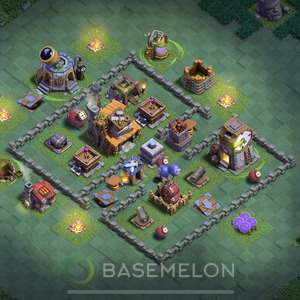 Meisterhütte Level 4 Verteidigung Base, Layout #10