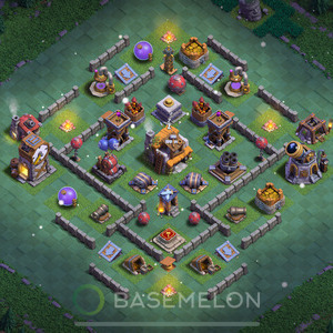 Best Builder Hall 5 Base Layouts • BH5 COC Base Links