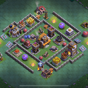 Aldea del Taller del Constructor Nivel 5 para Defensa, Anti Todo Diseño 2025, #69