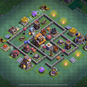 Aldea del Taller del Constructor Nivel 5 para Defensa Diseño 2025, #71