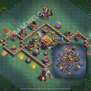 Builder Hall Level 7 Trophy/Defense Base Design 2026, Anti Everything, Layout #126
