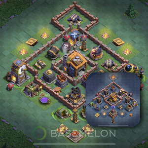 Meisterhütte Level 7 Verteidigung Base, Layout #59