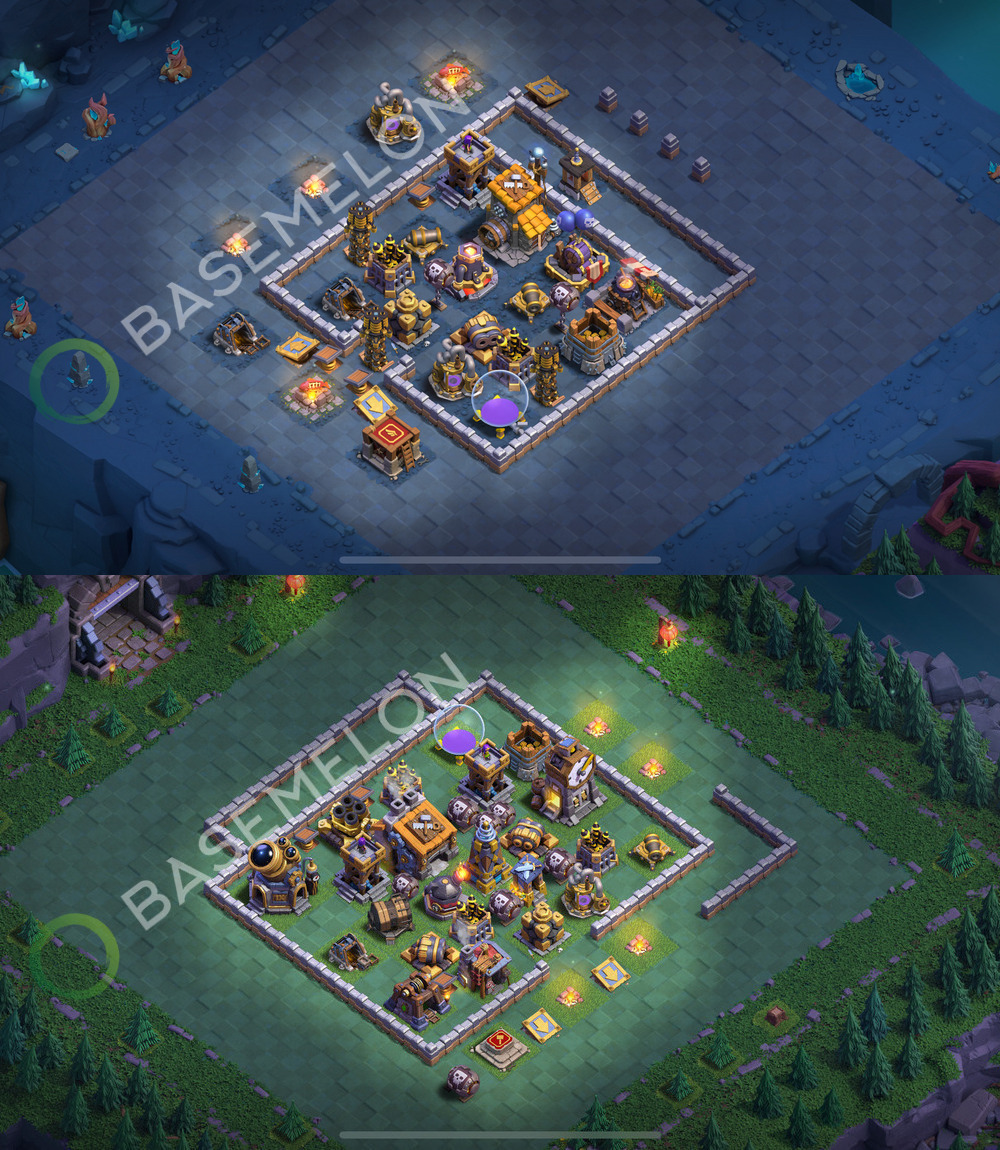 Aldea del Taller del Constructor Nivel 9 para Defensa, Anti Todo Diseño 2026, #92