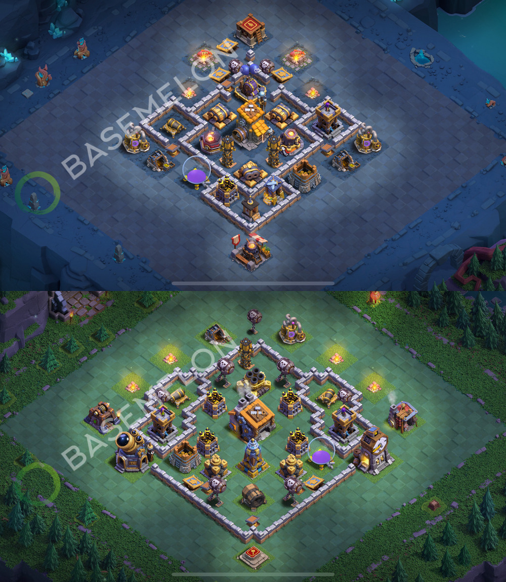 Aldea del Taller del Constructor Nivel 9 para Defensa, Anti Todo Diseño 2026, #97