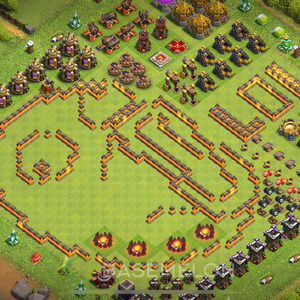 Town Hall Level 10 Progress Base Design 2025, Layout #1152