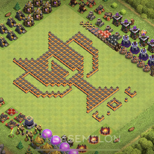 Town Hall Level 10 Progress Base Design 2025, Layout #1180