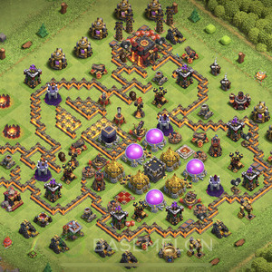 Town Hall Level 10 Progress Base Design 2025, Layout #1276