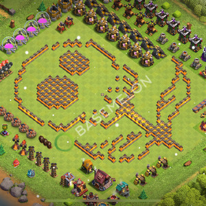 Town Hall Level 10 Progress Base Design 2025, Layout #1302