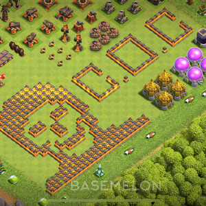 Town Hall Level 10 Progress Base Design 2025, Layout #1424