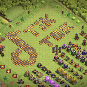 Town Hall Level 10 Progress Base Design 2025, Layout #1615