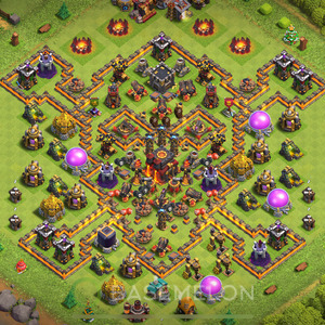 Town Hall Level 10 Progress Base Design 2025, Layout #1769