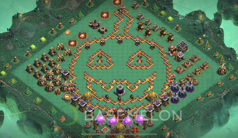 Rathaus Level 10 Progress Base 2025, Layout #1868