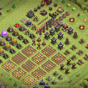 Town Hall Level 10 Progress Base Design 2025, Layout #1928