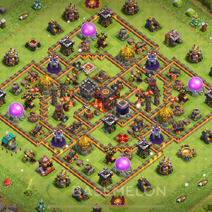 Town Hall Level 10 Farm Base Design 2025, Max Levels, Anti 2 Stars, Layout #2034