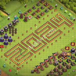 Town Hall Level 10 Progress Base Design 2025, Layout #2135