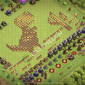 Town Hall Level 10 Progress Base Design 2025, Layout #2166