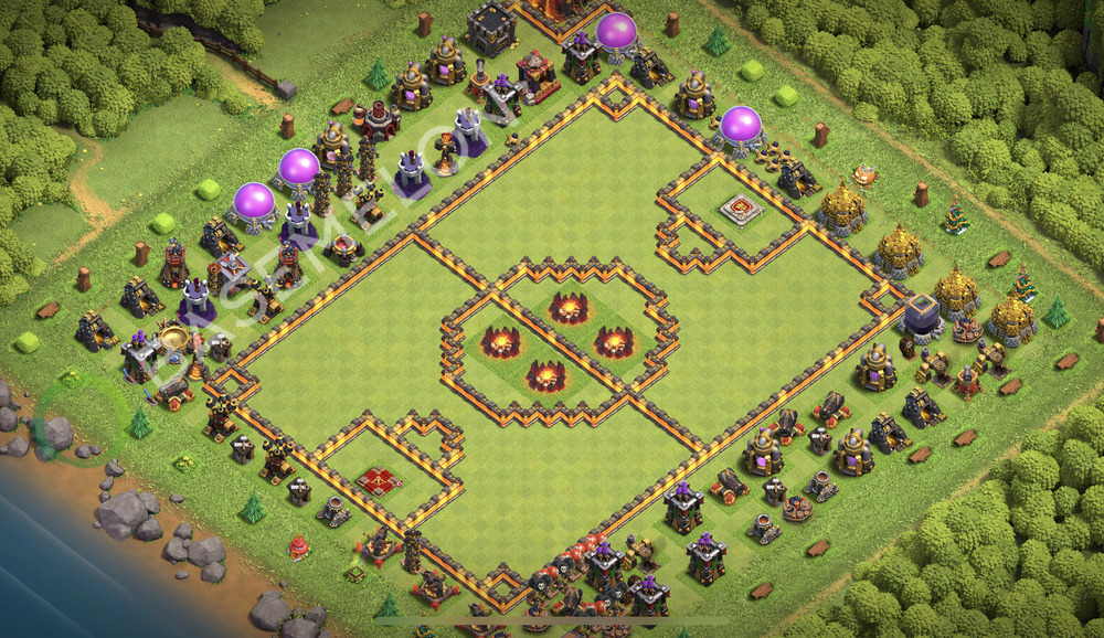 Town Hall Level 10 Progress Base Design 2025, Layout #2169