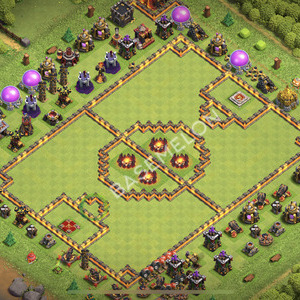 Town Hall Level 10 Progress Base Design 2025, Layout #2169