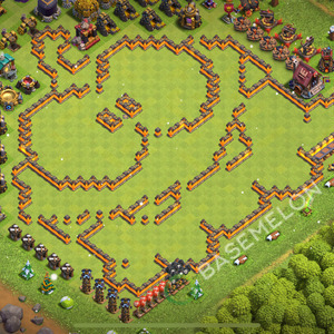 Town Hall Level 10 Progress Base Design 2025, Layout #2355