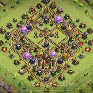 Town Hall Level 10 Farm Base Design, Max Levels, Layout #236