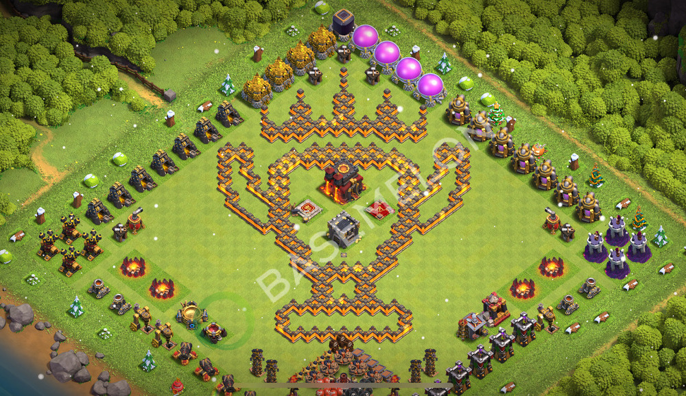 Town Hall Level 10 Progress Base Design 2025, Layout #2380