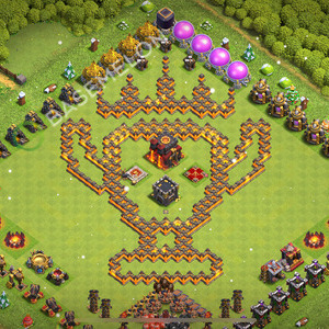 Town Hall Level 10 Progress Base Design 2025, Layout #2380