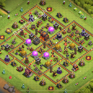 Town Hall Level 10 Farm Base Design 2026, Anti 3 Stars, Layout #2606