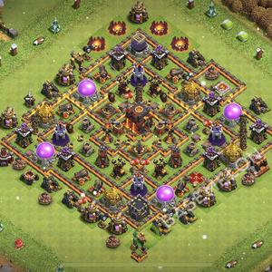 Town Hall Level 10 Farm Base Design 2026, Anti Air, Hybrid, Layout #2641