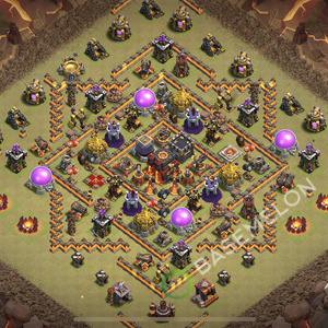 Town Hall Level 10 War Base Design 2026, Anti 2 Stars, Anti Everything, Layout #2682