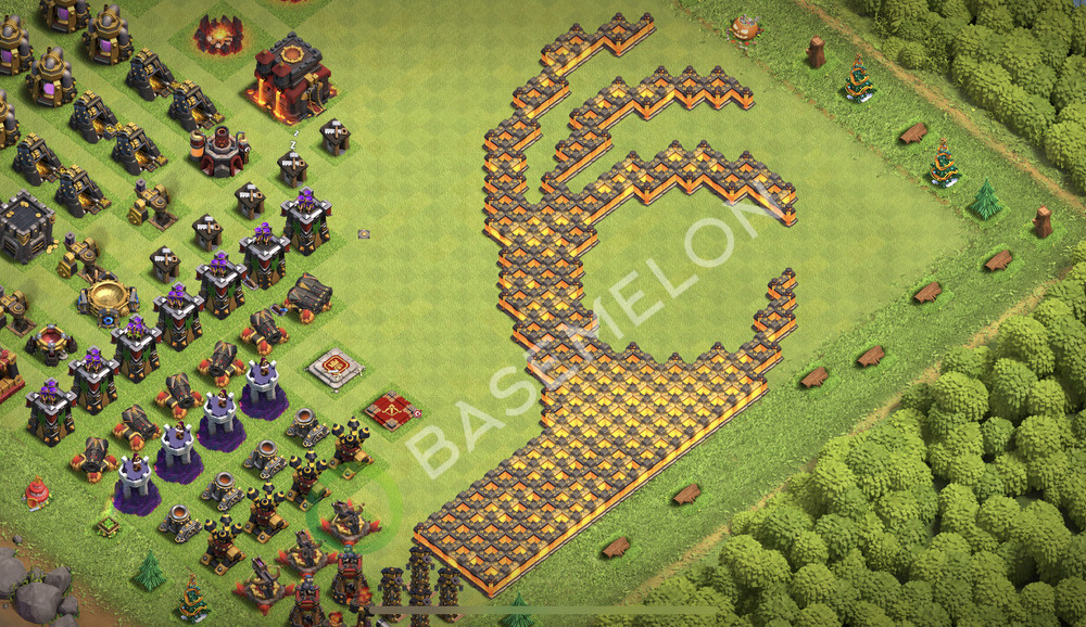 Town Hall Level 10 Progress Base Design 2026, Layout #2856
