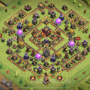 Town Hall Level 10 Farm Base Design, Anti 3 Stars, Anti Air, Layout #29