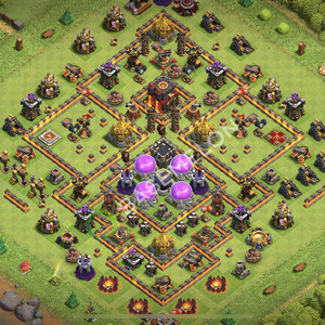 Town Hall Level 10 Farm Base Design 2026, Max Levels, Anti Air, Layout #2934