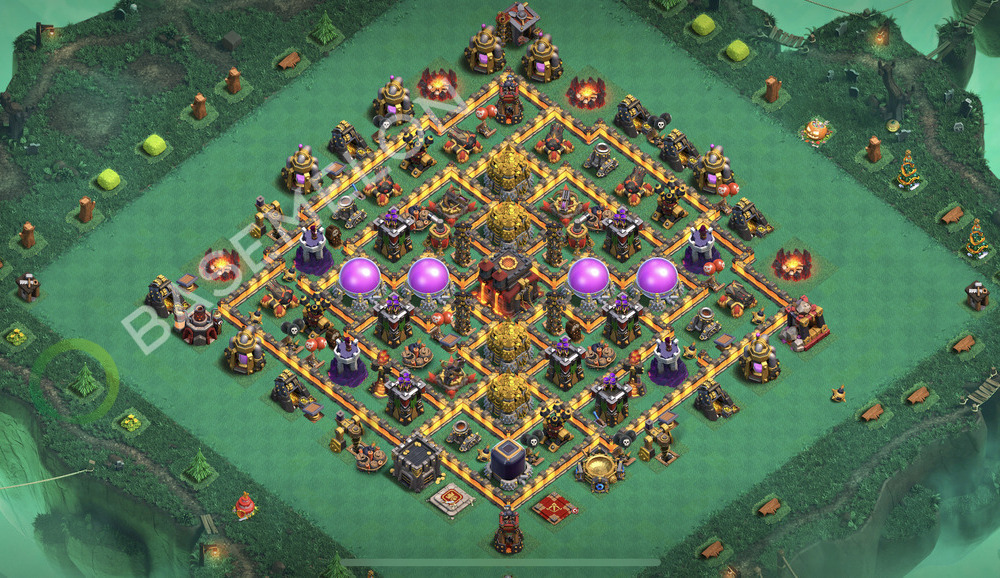 Town Hall Level 10 Farm Base Design 2026, Anti 3 Stars, Layout #3077