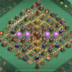 Town Hall Level 10 Farm Base Design 2026, Anti 3 Stars, Layout #3077
