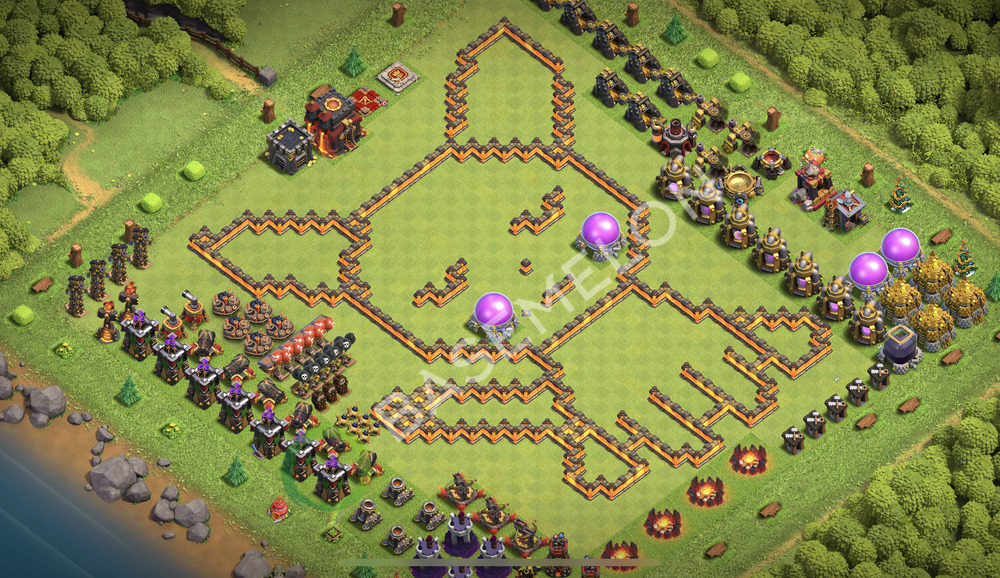 Town Hall Level 10 Progress Base Design 2026, Layout #3086