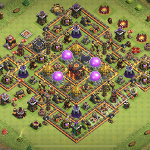 Town Hall Level 10 Farm Base Design 2026, Anti 2 Stars, Hybrid, Layout #3114