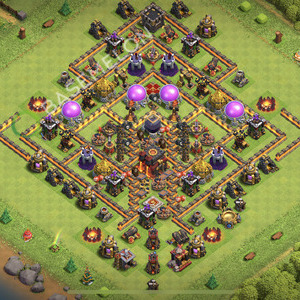 Town Hall Level 10 Farm Base Design 2026, Anti Everything, Layout #3201