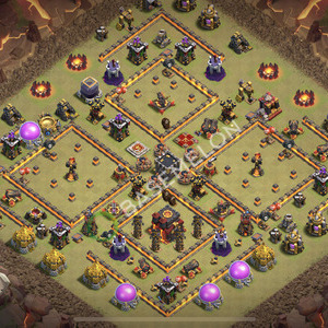 Hôtel de Ville Level 10 Guerre GDC Base  2026, Anti Tout, Village #3270