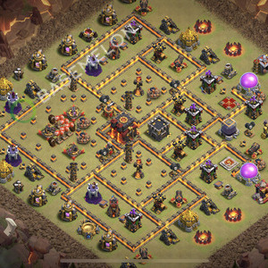Hôtel de Ville Level 10 Guerre GDC Base  2026, Anti 2 Étoiles, Village #3379