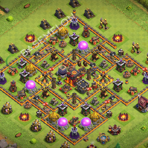 Town Hall Level 10 Farm Base Design 2026, Layout #3834