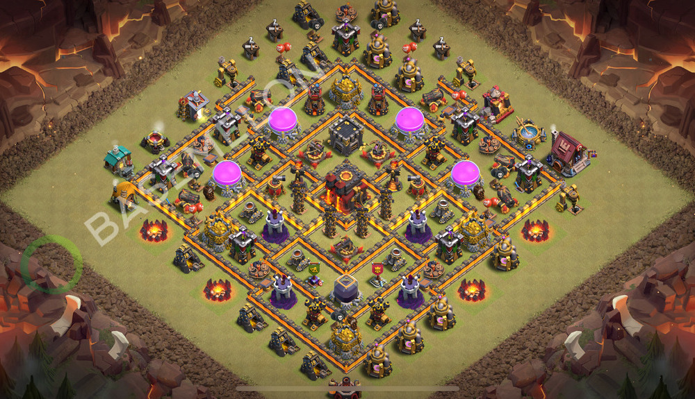 Town Hall Level 10 War Base Design 2026, Layout #3925