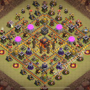 Town Hall Level 10 War Base Design 2026, Layout #3925