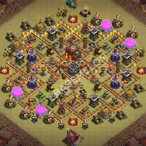 Town Hall Level 10 War Base Design 2026, Layout #3938