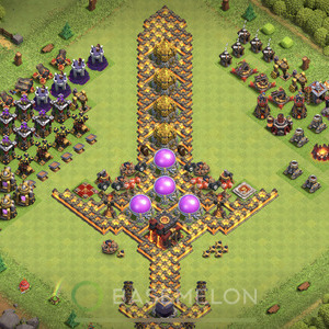 Town Hall Level 10 Progress Base Design, Layout #476