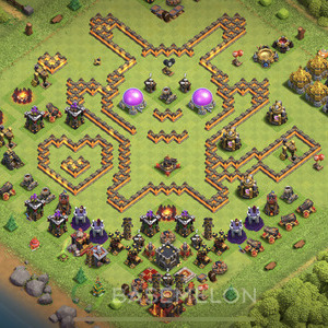 Town Hall Level 10 Progress Base Design, Layout #700