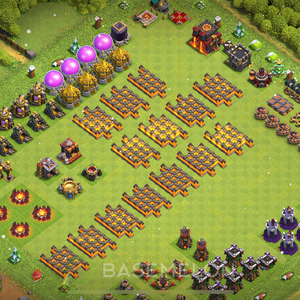 Town Hall Level 10 Progress Base Design, Layout #860