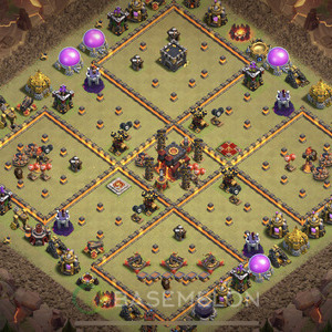 Rathaus Level 10 Krieg Base 2025, Anti Alles, Layout #888