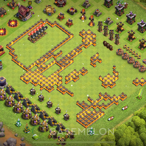 Town Hall Level 10 Progress Base Design 2025, Layout #933