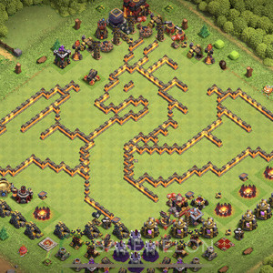 Town Hall Level 10 Progress Base Design 2025, Layout #985