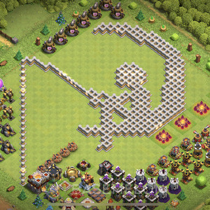 Town Hall Level 11 Progress Base Design 2025, Layout #1096